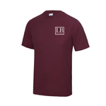 Legal Blows Performance Tee - Burgandy